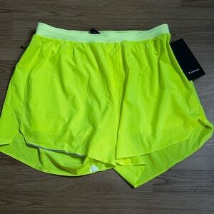 NWT Lululemon fast and free shorts. Men’s size XL
